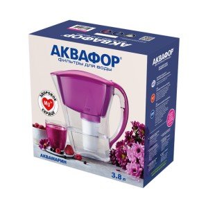 Фильтр-кувшин Аквафор Аквамарин. «Энциклопедия красоты» в подарок!