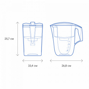 Фильтр-кувшин Аквафор Кантри А6
