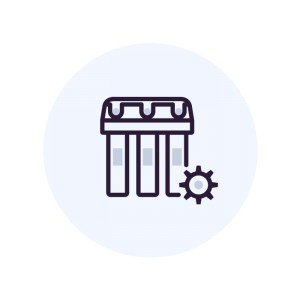 Диагностика обратноосмотического фильтра на адресе